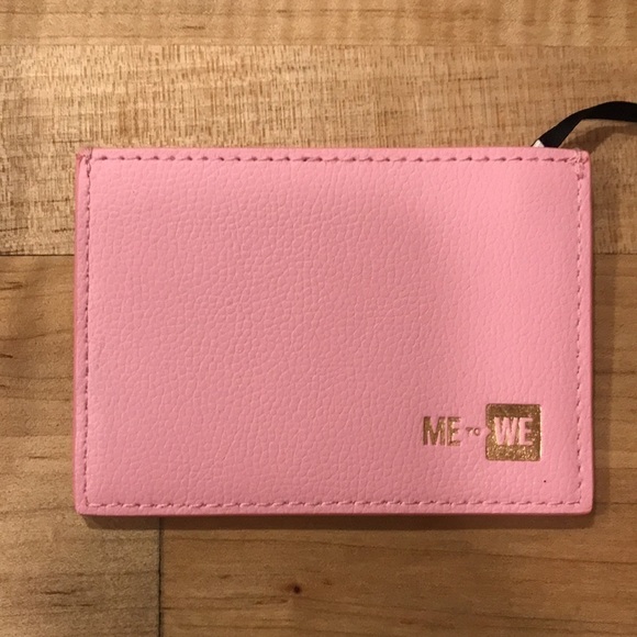 Pink Gold Multi Credit Card ID Wallet - Picture 2 of 4
